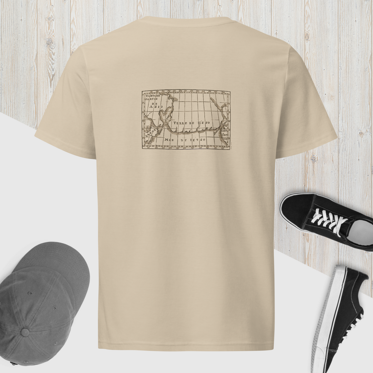 Terre de Iesso Unisex organic mid-light t-shirt