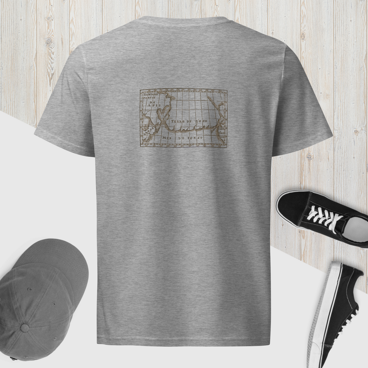 Terre de Iesso Unisex organic mid-light t-shirt